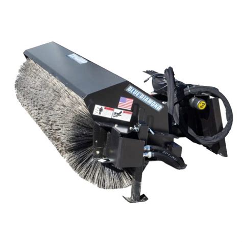 skid steer broom attachment rental